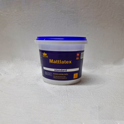 Фарба латексна TOTUS Mattlatex Standart 1.4 кг 22396 фото
