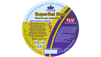 ТОТUS Еласт. шпаклівка для підлоги Super Flat Floor 1,6 кг 26846 фото