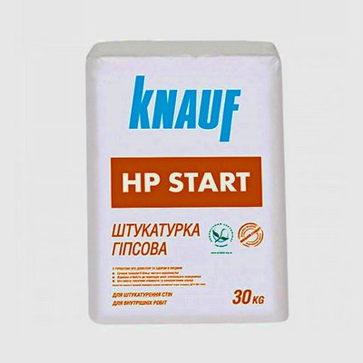 Штукатурка гіпсова стартова Кнауф HP Start 30кг 21190 фото