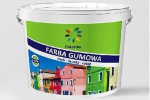 Гумова фарба ТМ Colorina - популярна сучасна фарба для зовнішнього облицювання фото