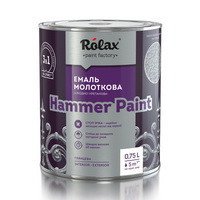 Емаль молоткова "Hammer Paint" Premium Ролакс сіра 304 20383 фото