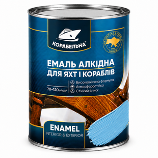 Емаль алкідна Корабельна ПФ-115 Світло-блакитна 2,8кг 3085257044 фото