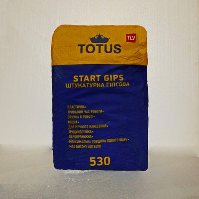 Штукатурка стартова гіпсова 530 TOTUS Start Gips 33612 фото