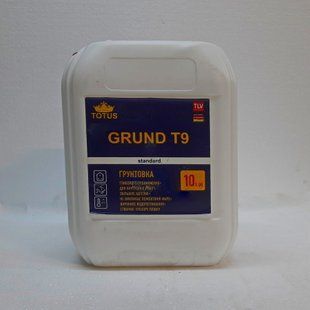 Ґрунтовка для внутрішніх робіт TOTUS Grunt T9 Standard 10 л 2766530832 фото